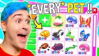 Unlocking *EVERY* GARDEN EGG PET In Adopt Me !! Roblox Adopt Me *SECRET* Legendary Pet REVEAL