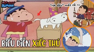 Lễ hội búp bê & Đến trường học bơi & Dạy Bạch Tuyết làm trò | Shin Cậu Bé Bút Chì | Xóm Anime