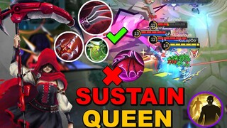 Perfect Build for the Real Sustain Queen | RUBY BEST BUILD 2023 | MLBB