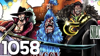 ONE PIECE 1058 - PRIMES ! BAGGY, MIHAWK ET CROCODILE ! RYO SENSEI AU CŒUR DU DÉBAT | REVIEW MANGA