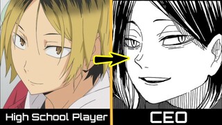 Haikyuu Characters Then and Now