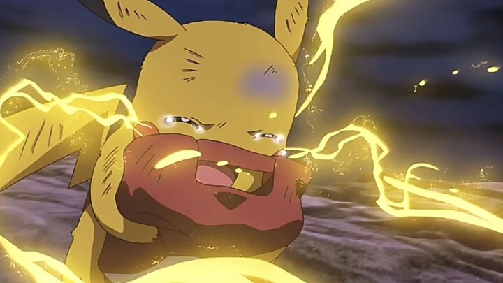 [Take despair as thunder and sweep away the darkness in the world] When Pikachu cries, the whole wor
