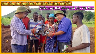 Nông Nghiệp VIỆT NAM ở Châu Phi | Quảng Cáo Nhiều Loại Hạt Giống Mới Mà Người Dân Chưa Từng Biết Đến