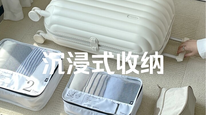 180s Immersive Suitcase Organization ✈️
