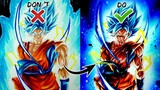 DO VS DON'T(Explained) / Dragon Ball Drawings