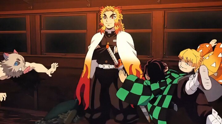 Jika Kyōjurō Rengoku selamat di Kereta Infinite