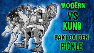 Pickle sang mahluk kuno vs senjata modern :baki gaiden pickle last fight