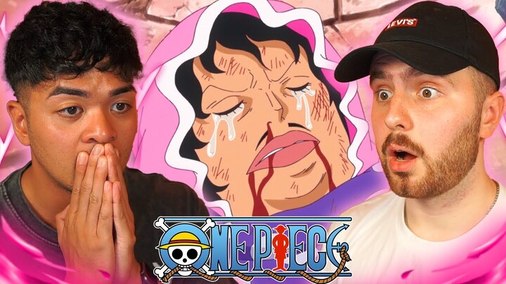 SENOR PINK BACKSTORY SHOCKED US!! - One Piece Episode 715 + 716 REACTION + REVIEW!