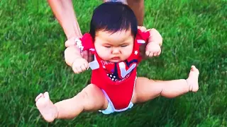 Try Not To Laugh - Funniest Baby's Outdoor Videos || Just Laugh