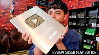 review silver play button, terbaru