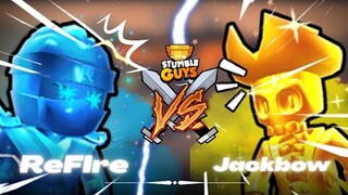 ReFire vs JackBow - Stumble Guys Indonesia