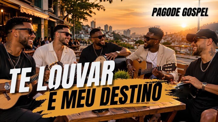 TE LOUVAR É MEU DESTINO | PAGODE GOSPEL 2026 | MÚSICA GOSPEL PARA LOUVAR E ADORAR