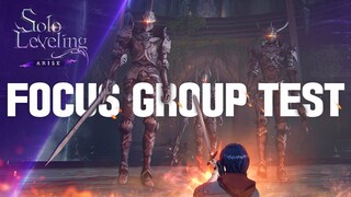 [Solo Leveling:ARISE] Focus Group Test Highlight