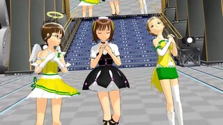 【mmdアイドルマスター】天海春香＆双海真美＆秋月律子でスキスキ絶頂症