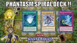 Phantasm Spiral Deck - Best Cheap Deck 0 UR Master Rank | Yu-Gi-Oh Master Duel