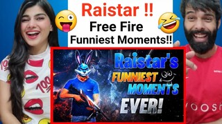 Raistar's funniest moments ever😆|As always ,Headhones🎧 Must🔥 Raistar Free Fire Reaction