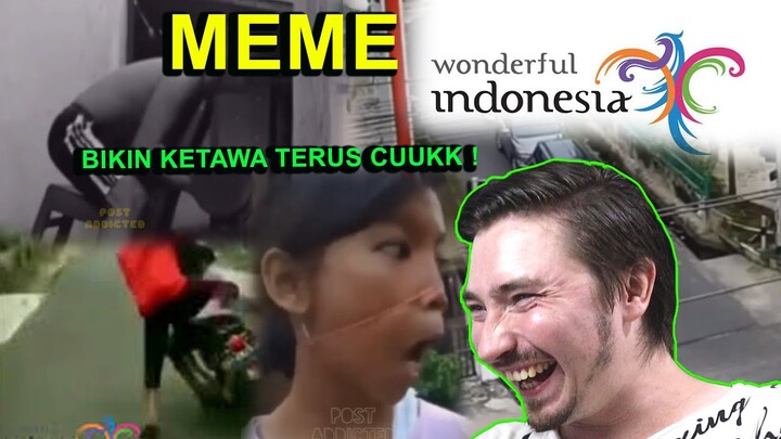 FUCEK!! REACTION MEME PESONA INDONESIA PART II ! PERUT SAKIT GARA GARA KETAWA !!