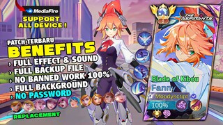 NEW! | Fanny Aspirants Blade of Kibou Skin Script No Password | Full Effect & Full Sound | MLBB