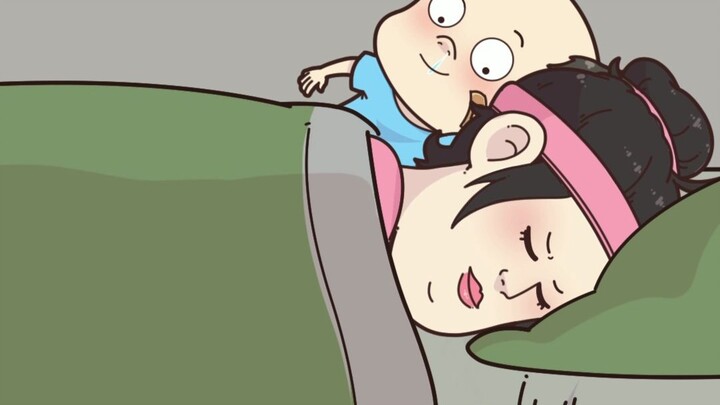 The Difference Between Baby Sleeping with Mom and Dad