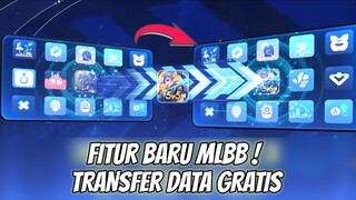 KBAR GEMBIRA FITUR BARU! TRANSFER DATA ML GRATIS TANPA INTERNET