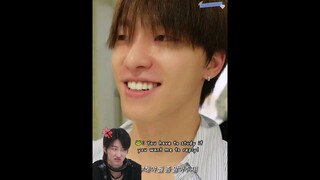 dino speaking chinese with minghao and minghao looks so done with him 😭😂 #seventeen #dino #the8