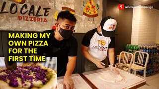 Making my own pizza for the first time | San Fernando