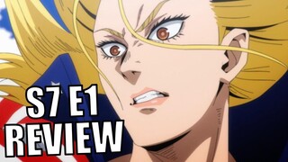 Shigaraki vs. Female Uncle Sam⎮My Hero Academia Season 7 Episode 1 Review