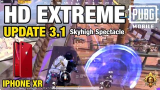 pubg test iphone xr🔥update 3.1 HD extreme😱 NEW EVENT Skyhigh Spectacle 🤍 PUBG MOBILE INDONESIA