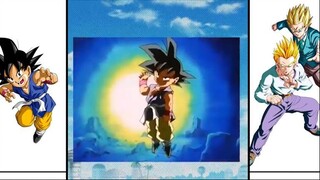 Goku đánh 2 đứa con mình như con