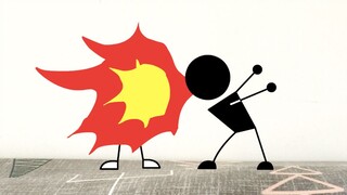 [Stickman Animation] หลังจากทำงานหนักถึง 800 เฟรม การต่อสู้ที่เปี่ยมไปด้วยความรู้สึกจะเป็นอย่างไร?