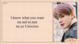 NCT U (엔시티 유) - Universe (Let's Play Ball) Easy Lyrics