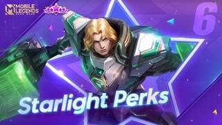 June Starlight Perks | Tigreal "Galactic Marshal" | Mobile Legends: Bang Bang