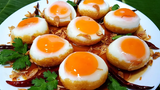 ไข่ลูกเขยตาหวาน egg in tamarind sauce
