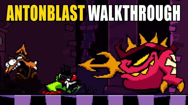 Antonblast: Hell Manor Stage 12 Walkthrough