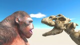 Bone Dinosaur Head Trap - Animal Revolt Battle Simulator