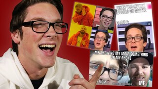 REACTING to FAN-MADE MEMES!!
