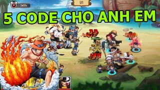 ĐẢO HẢI TẶC ONE PIECE 2021 TẶNG 5 CODE CHO ANH EM CHƠI GAME Đảo Kho Báu Top Game Android Ios