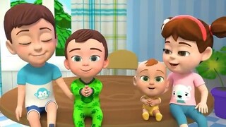 "Join the Fun! 🎶 Bath Song - Wash Your Face | Adorable Newborn Baby Songs & Nursery Rhymes!"