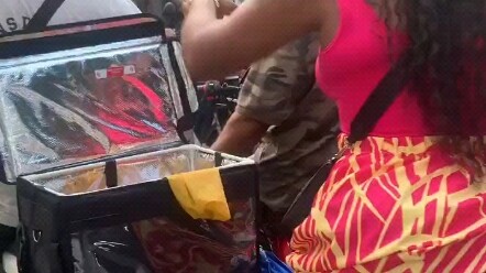 Black Couple Scams Delivery Driver for Food