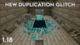 NEW Working Duplication Glitches in Minecraft 1.18
