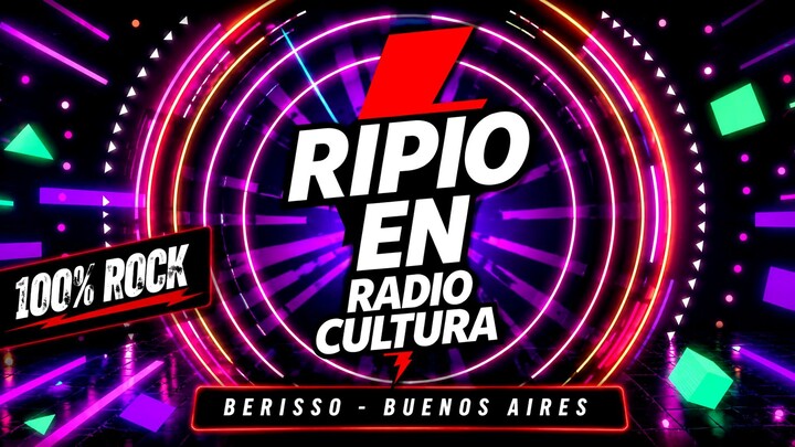 RIPIO en Radio Cultura 100% Rock (Berisso - Buenos Aires)