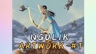 Yang dirasakan semua orang…🙁🙁 | #NGUWORK Bagian 1 [TIMELAPSE] | artliany