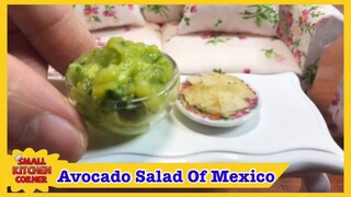 Avocado Salad Of Mexico | Salad Trái Bơ Của Mexico Ăn Với Khoai Tây Chiên | Small Kitchen Corner