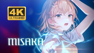 【Misaka Mikoto/4K】The dazzling lightning strikes the soul, the thread of life that runs through the 