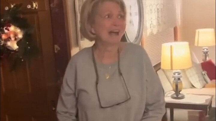 All the grandchildren came over for a sleepover, and Grandma was so moved she burst into tears.