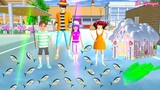 Yuta Mio Jumpa Ikan Ajaib | Squid Game Mengotori Banjir Pakai Cairan Hijau - Sakura School Simulator
