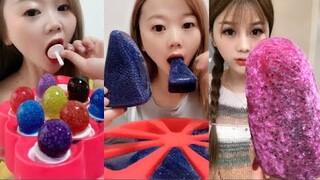 얼음ASMR 바질씨드 얼음먹방 리얼사운드 AMAZING CRUNCHY BASIL SEEDS ICE Eating MUKBANG SATİSFYİNG #36