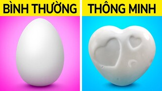 THỦ THUẬT HAY VỚI TRỨNG || CÔNG THỨC DỄ LÀM VÀ MẸO NẤU NƯỚNG THÔNG MINH