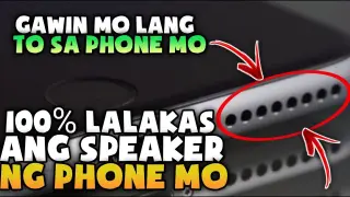 PAANO PALAKASIN ANG SPEAKER NG PHONE MO!! Gawin Mo lang To (1)
