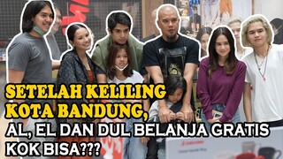 BELANJA GRATIS !! DUL JAELANI & TISSA BIANI, MENYUSUL KAKAK AL & EL KE BANDUNG.